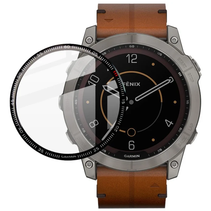 Garmin Fenix 7X Plastik HD Displayschutz