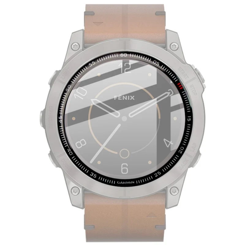 Garmin Fenix 7X Plastik HD Displayschutz