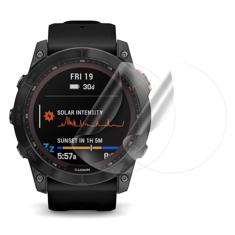 2stück Garmin Fenix 7X Plastik Displayschutz