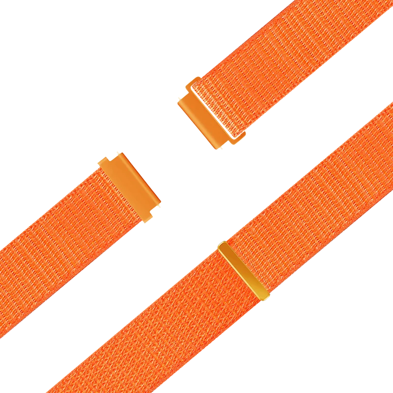 Bandz Garmin Forerunner 170 Nylon Loop Armband (Orange)