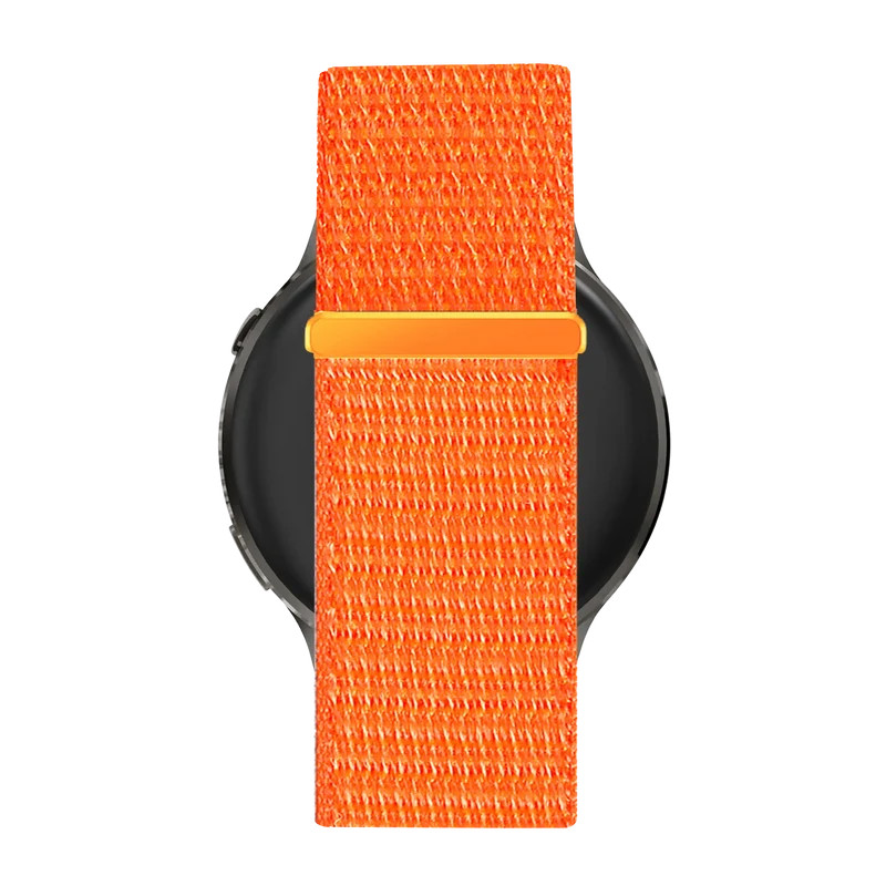 Bandz Garmin Forerunner 170 Nylon Loop Armband (Orange)