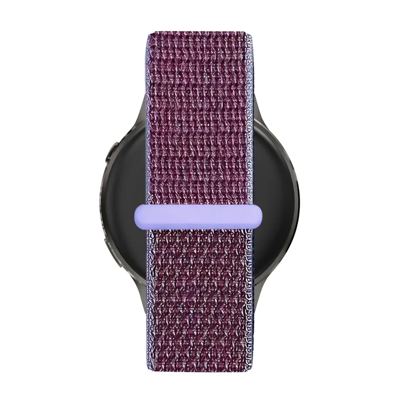 Bandz Garmin Forerunner 170 Nylon Loop Armband (Flieder)