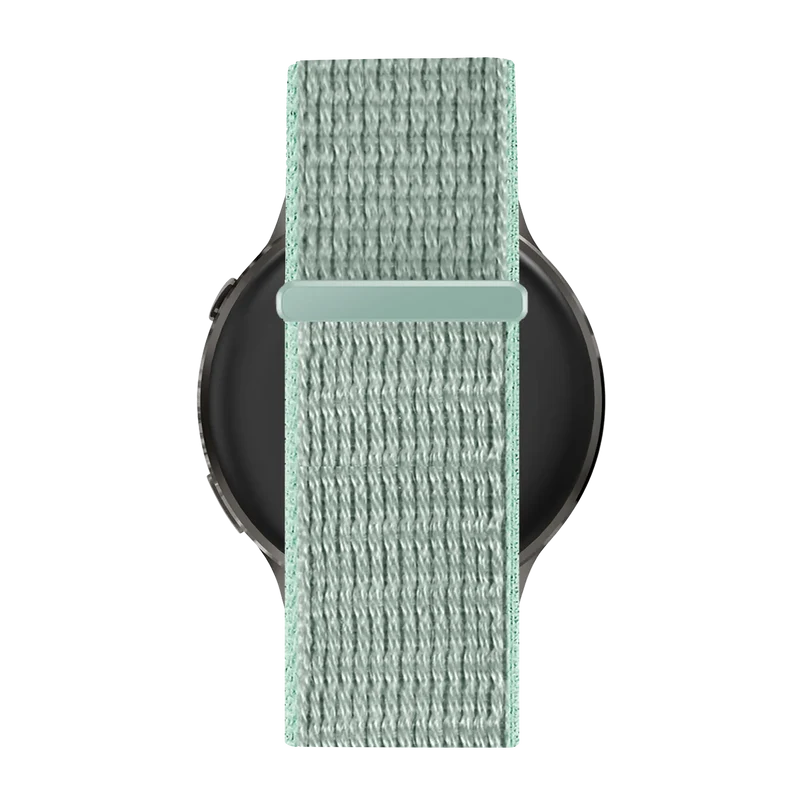 Bandz Garmin Forerunner 170 Nylon Loop Armband (Hell Cyan)