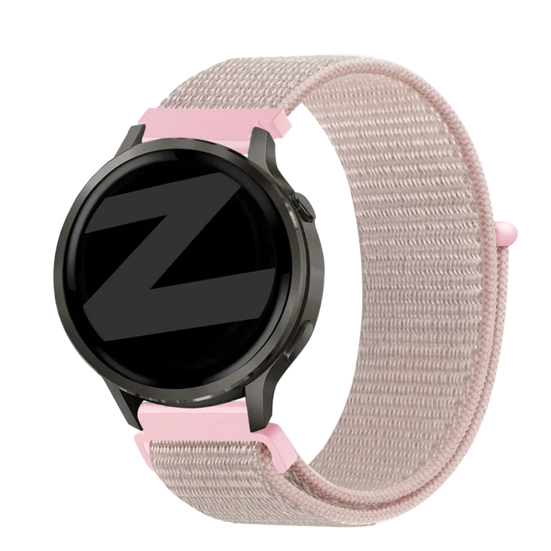 Bandz Garmin Forerunner 70 Nylon Loop Armband (Roségold)