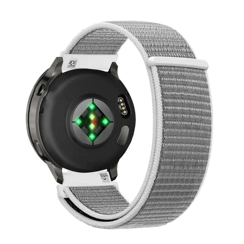 Bandz Garmin Forerunner 70 Nylon Loop Armband (Grau)