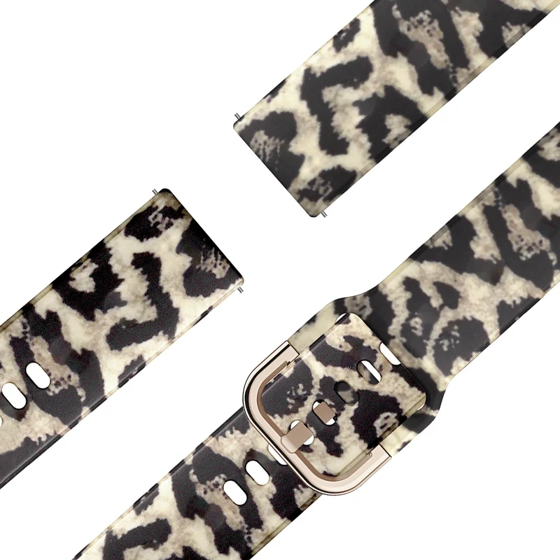 Bandz Garmin Forerunner 70 Silikonarmband (Lucky Leopard)