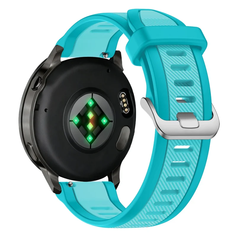 Bandz Garmin Forerunner 170 Dual Sportarmband mit Schnalle (Aqua)