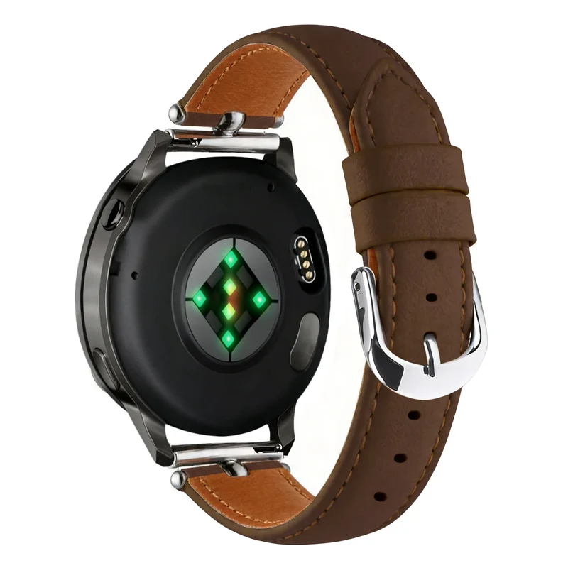 Bandz Polar Ignite Lederarmband 'Bullet' (Braun)