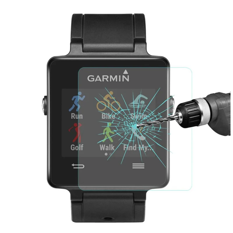 Garmin Vivoactive HR Gehärtetes Glas Displayschutz