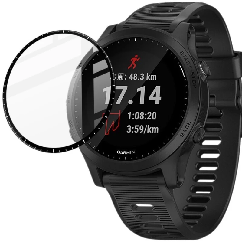 Garmin Forerunner 945 Plastik HD Displayschutz
