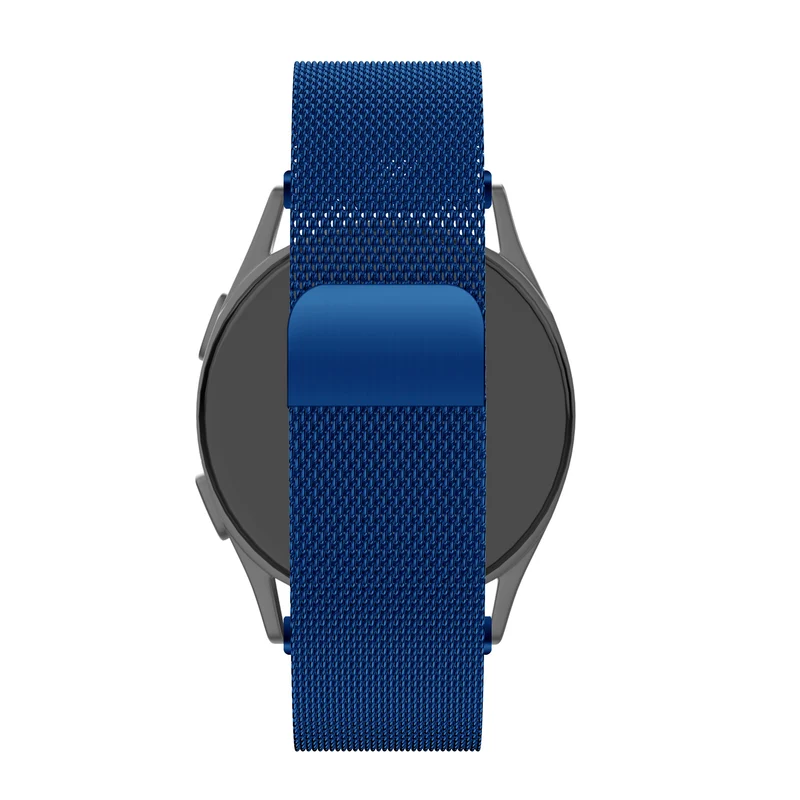 Bandz Garmin Forerunner 170 Milanese Loop Armband (Blau)