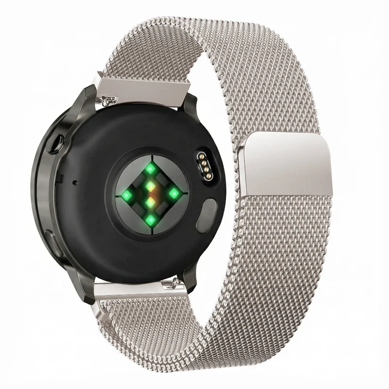 Bandz Garmin Forerunner 170 Milanese Loop Armband (Polarstern)