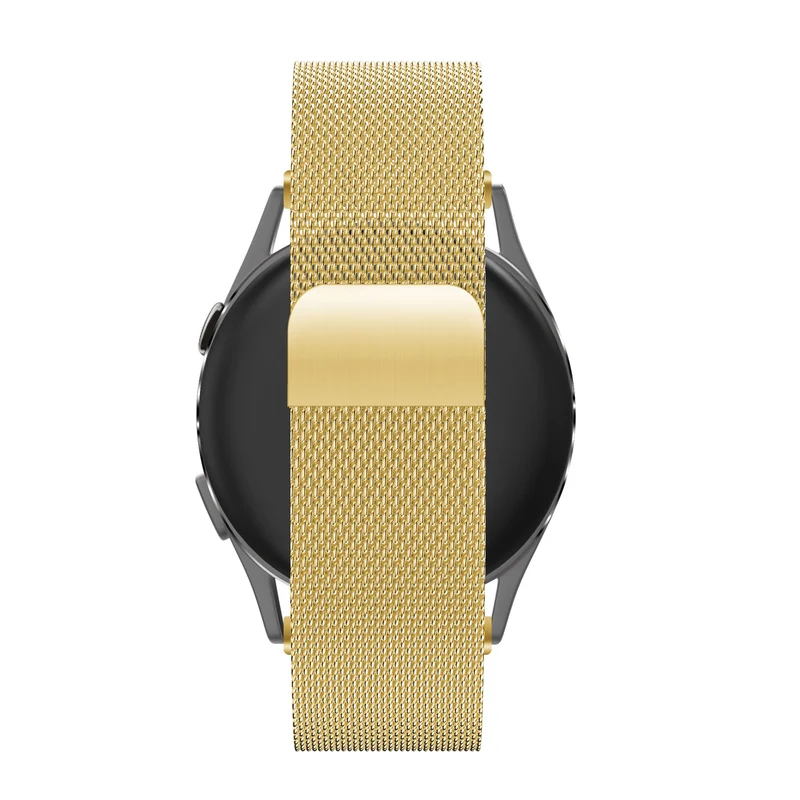 Bandz Garmin Forerunner 170 Milanese Loop Armband (Gold)