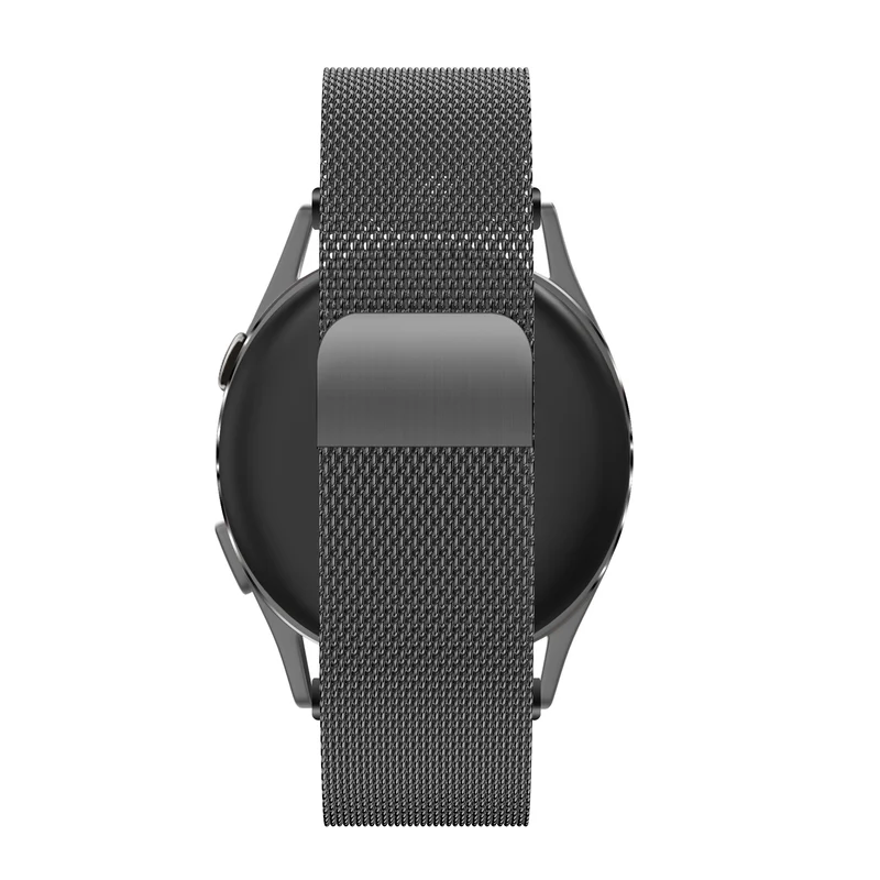 Bandz Garmin Forerunner 70 Milanese Loop Armband (Schwarz)