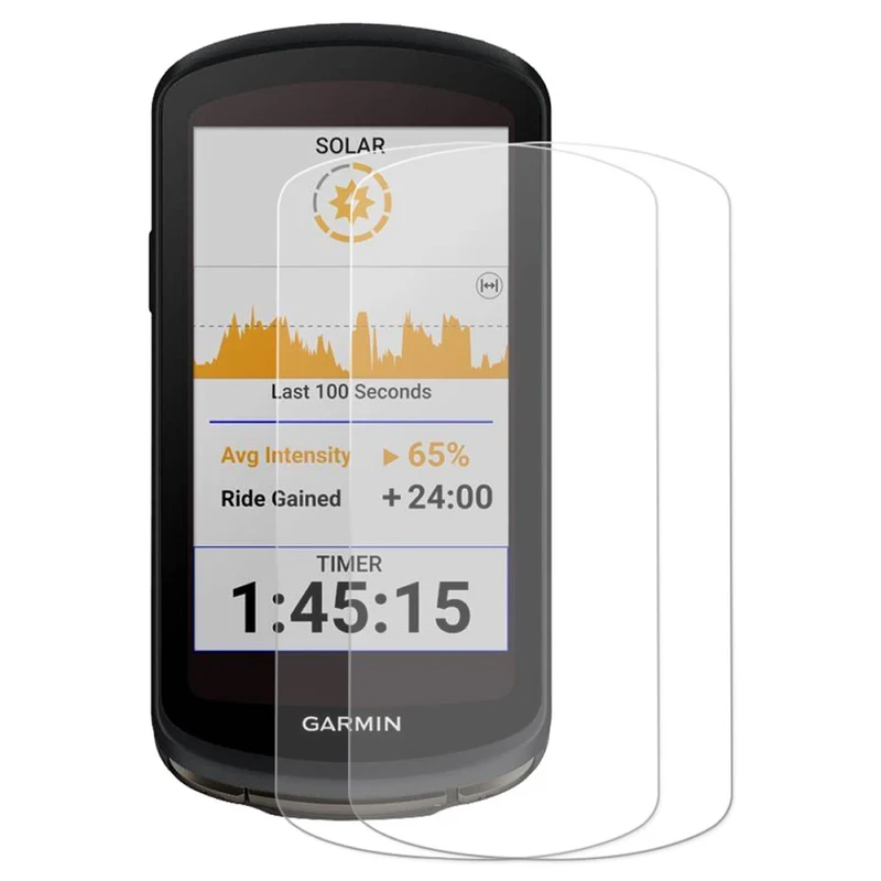 2stück Garmin Edge 1040 / Garmin Edge 1030 Gehärtetes Glas Universell Displayschutz