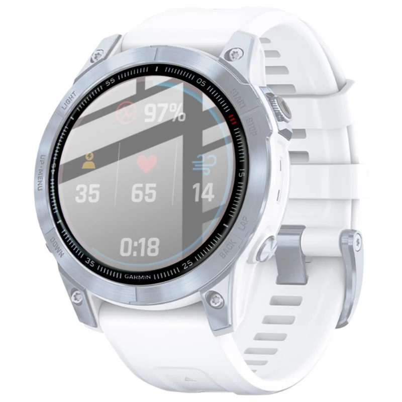 Garmin Fenix 7 Plastik HD Displayschutz