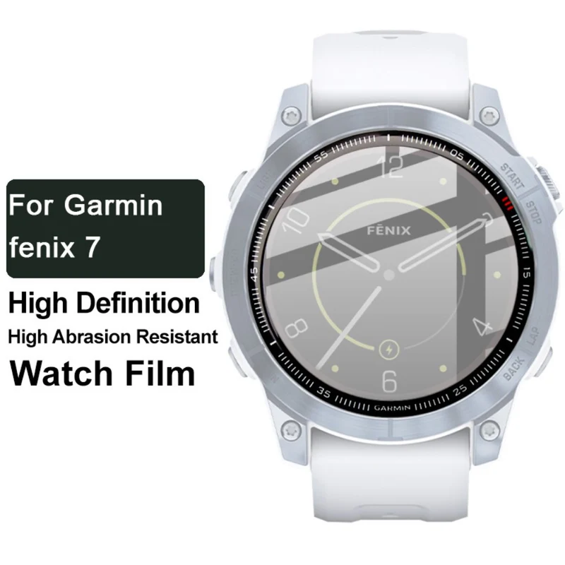 Garmin Fenix 7 Plastik HD Displayschutz