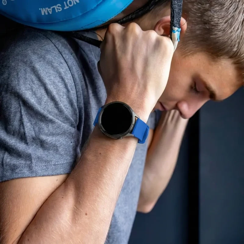 Bandz Garmin Forerunner 170 Sportarmband 'Deluxe' (Royalblau)