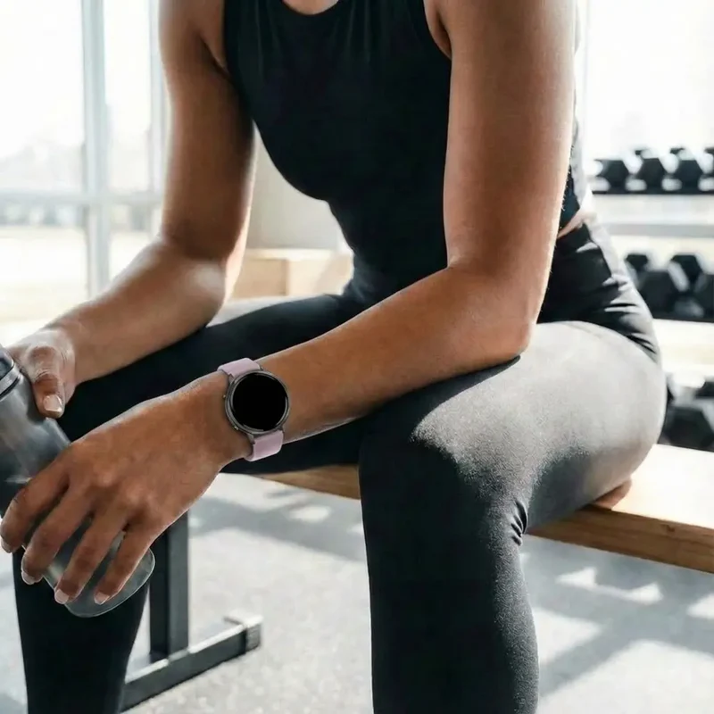 Bandz Garmin Forerunner 70 Sportarmband 'Deluxe' (Lavendel)