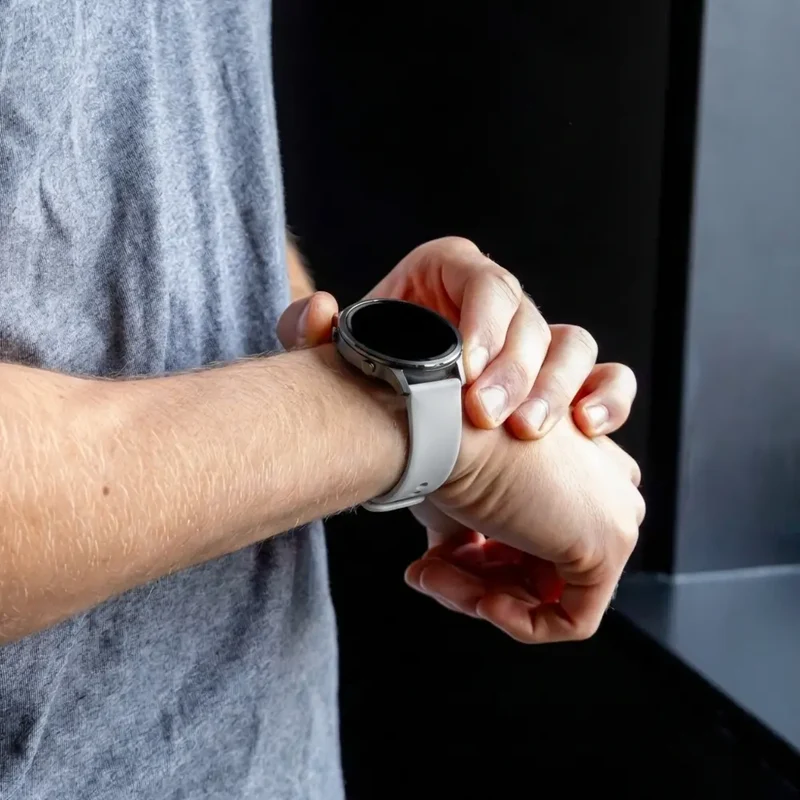 Bandz Garmin Forerunner 70 Sportarmband 'Deluxe' (Grau)