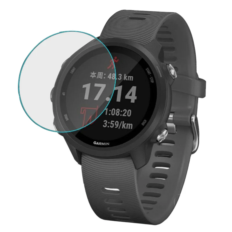 Garmin Forerunner 245 Plastik HD Displayschutz