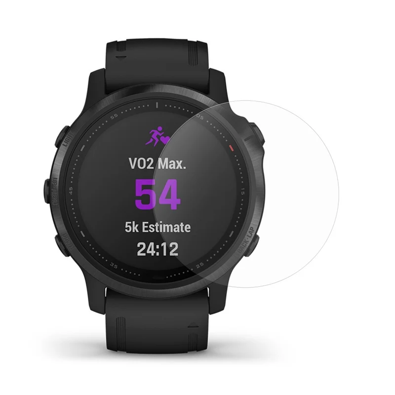 Garmin Fenix 6 Plastik HD Displayschutz