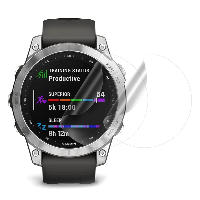 2stück Garmin Fenix 7 Plastik HD Displayschutz