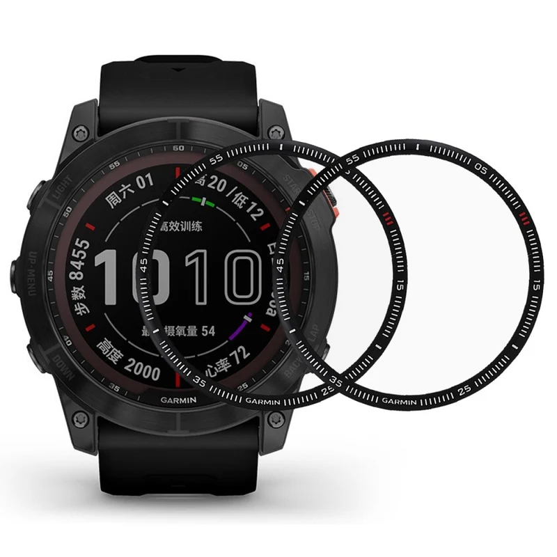 2stück Garmin Fenix 7 Plastik Displayschutz