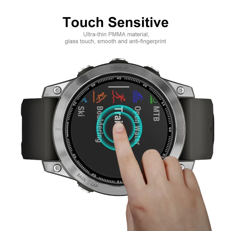 Garmin Fenix 7S Plastik 3D Gekrümmt Displayschutz