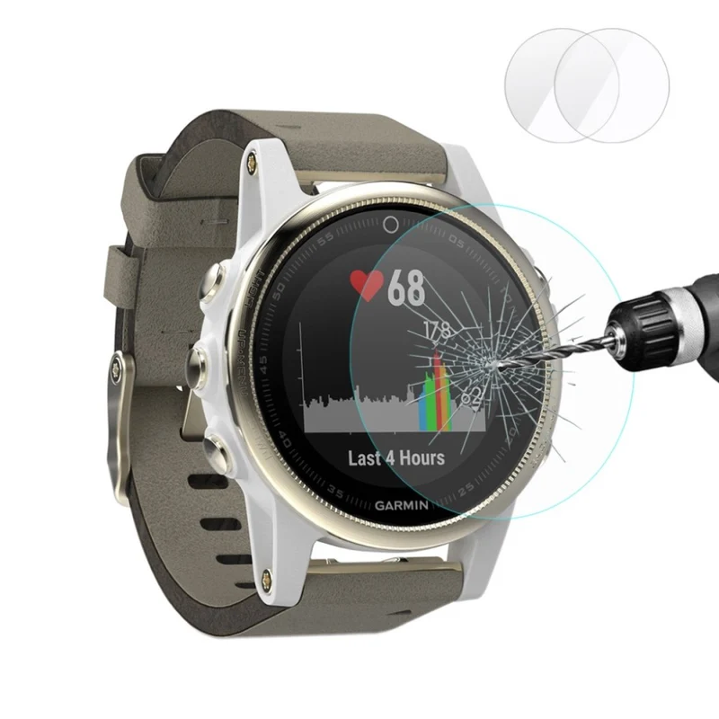 Garmin Fenix 5S Gehärtetes Glas 0.2mm Displayschutz