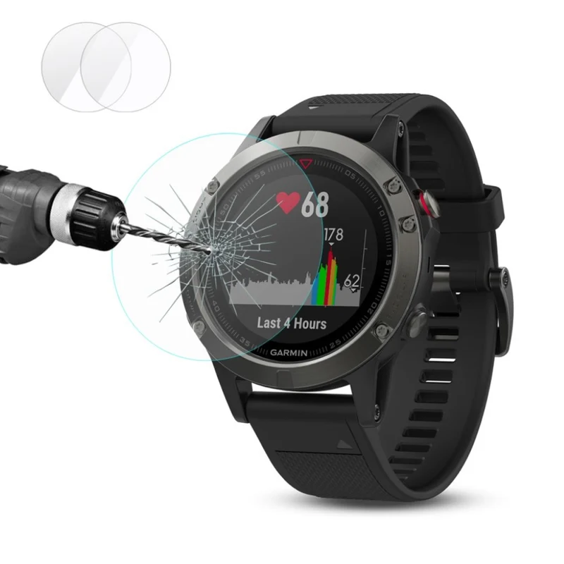 Garmin Fenix 5 Gehärtetes Glas 0.2mm Displayschutz
