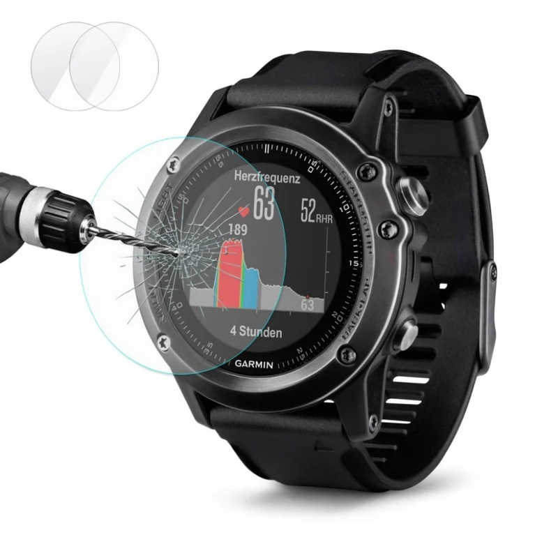 Garmin Fenix 3 Gehärtetes Glas 0.2mm Displayschutz