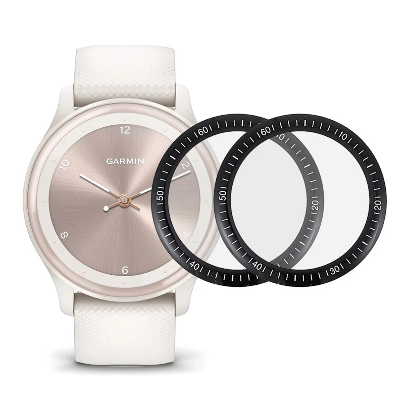 2stück Garmin Vivomove Sport Plastik Displayschutz