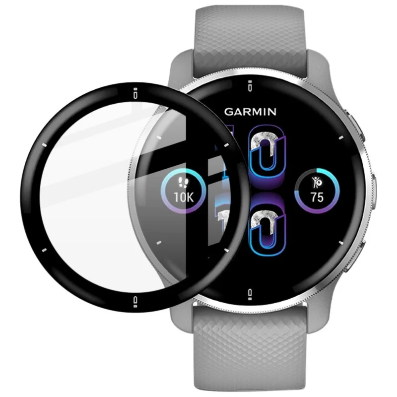 Garmin Venu 2 Plus Plastik Displayschutz