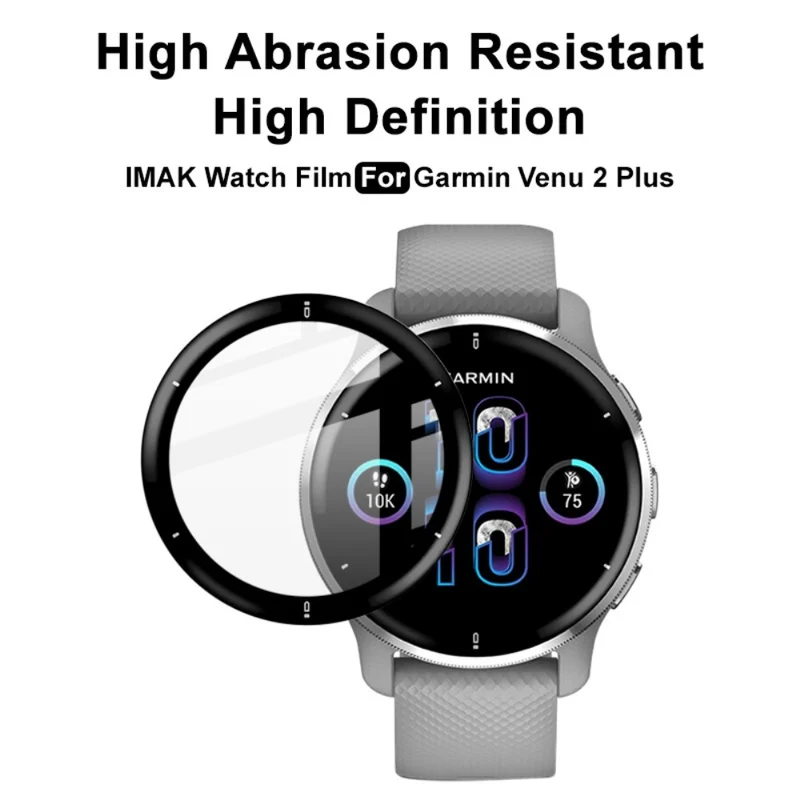 Garmin Venu 2 Plus Plastik Displayschutz