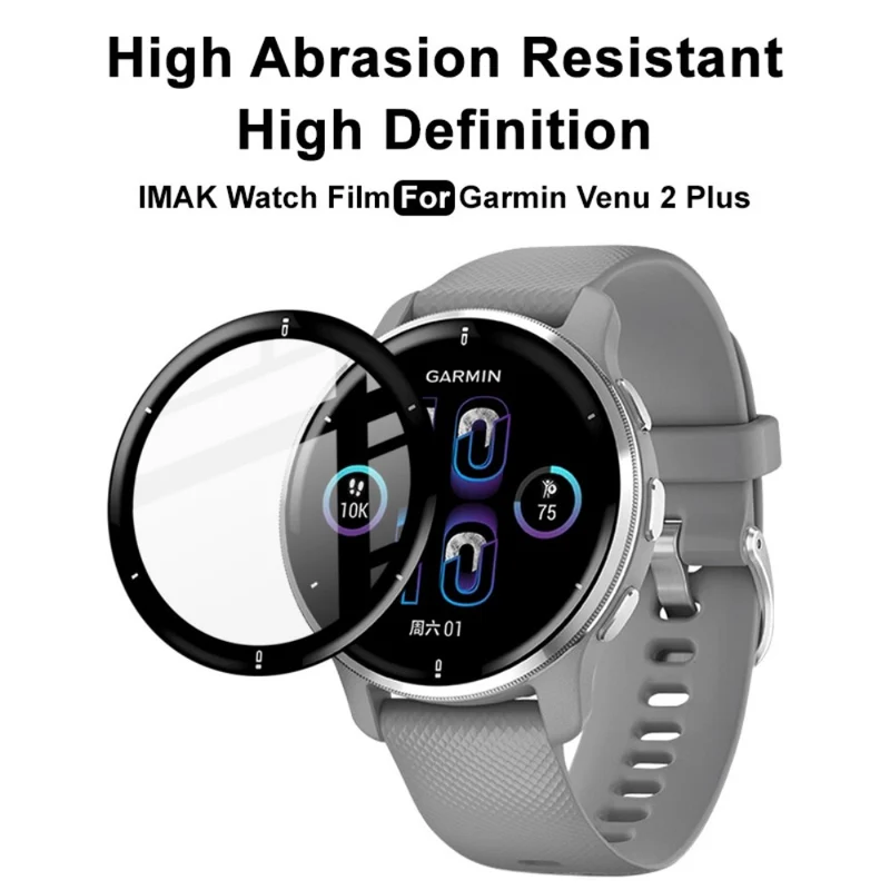 Garmin Venu 2 Plus Plastik Displayschutz