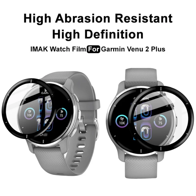 Garmin Venu 2 Plus Plastik Displayschutz
