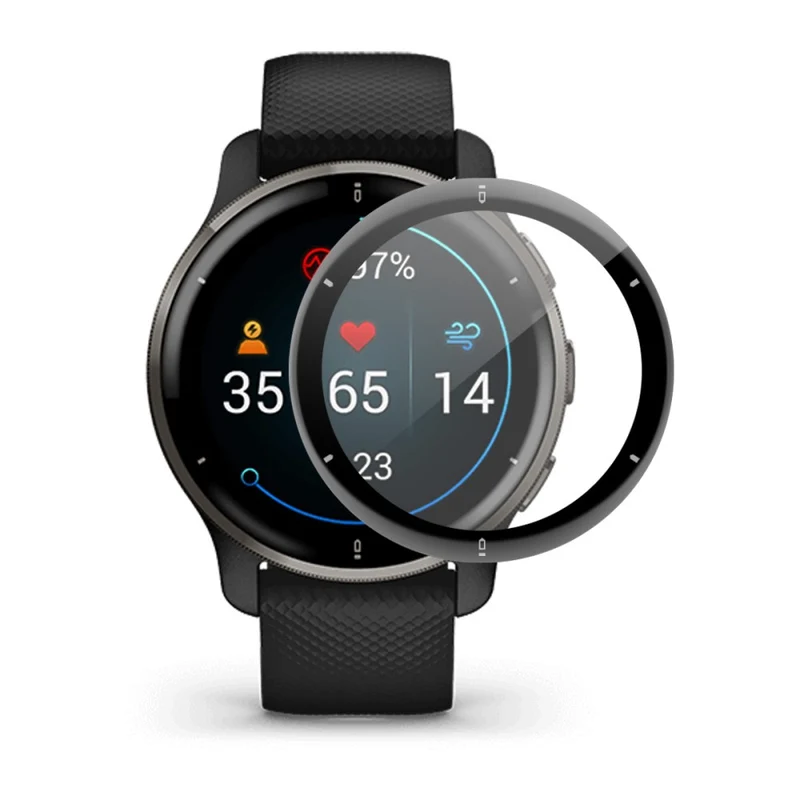 Garmin Venu 2 Plus Plastik Displayschutz