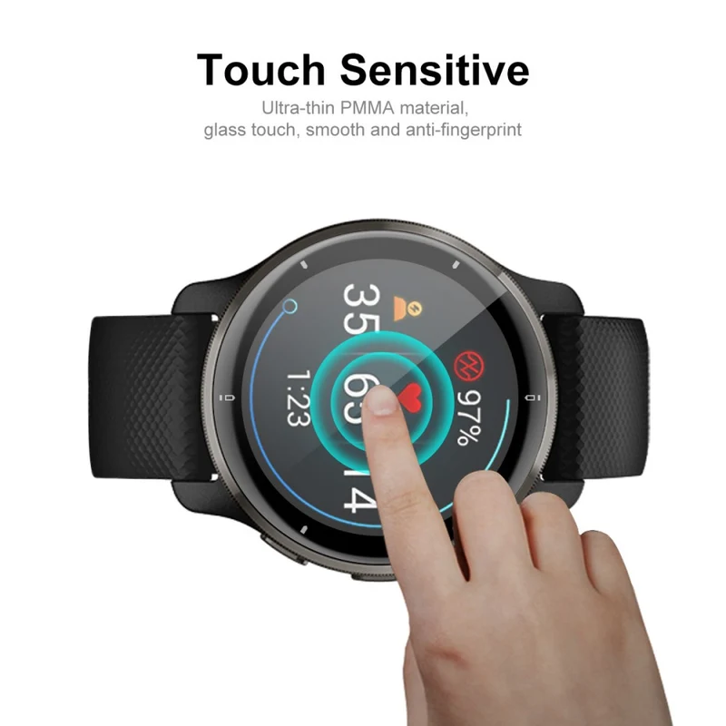 Garmin Venu 2 Plus Plastik Displayschutz