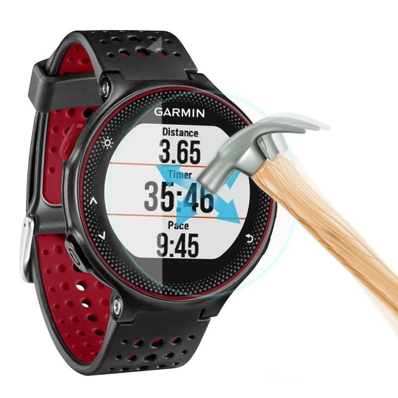 Garmin Forerunner 235 Gehärtetes Glas Displayschutz