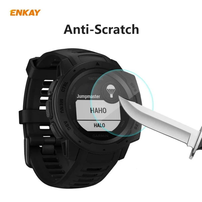 Garmin Instinct Tactical / Garmin Instinct Tide Gehärtetes Glas Universell Displayschutz