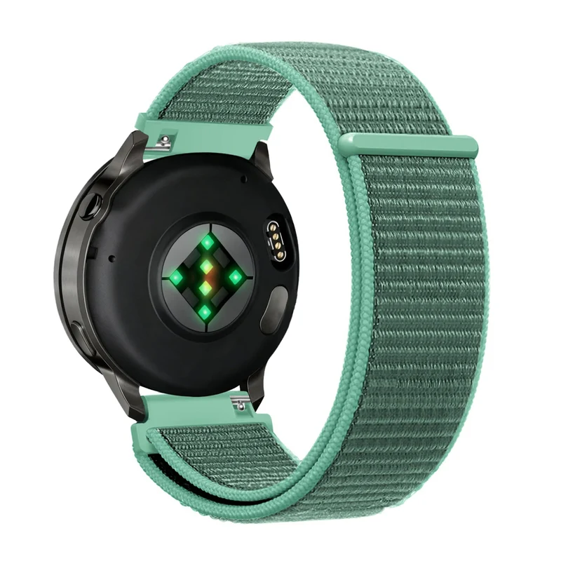 Bandz Garmin Forerunner 70 Nylon Loop Armband (Mintgrün)