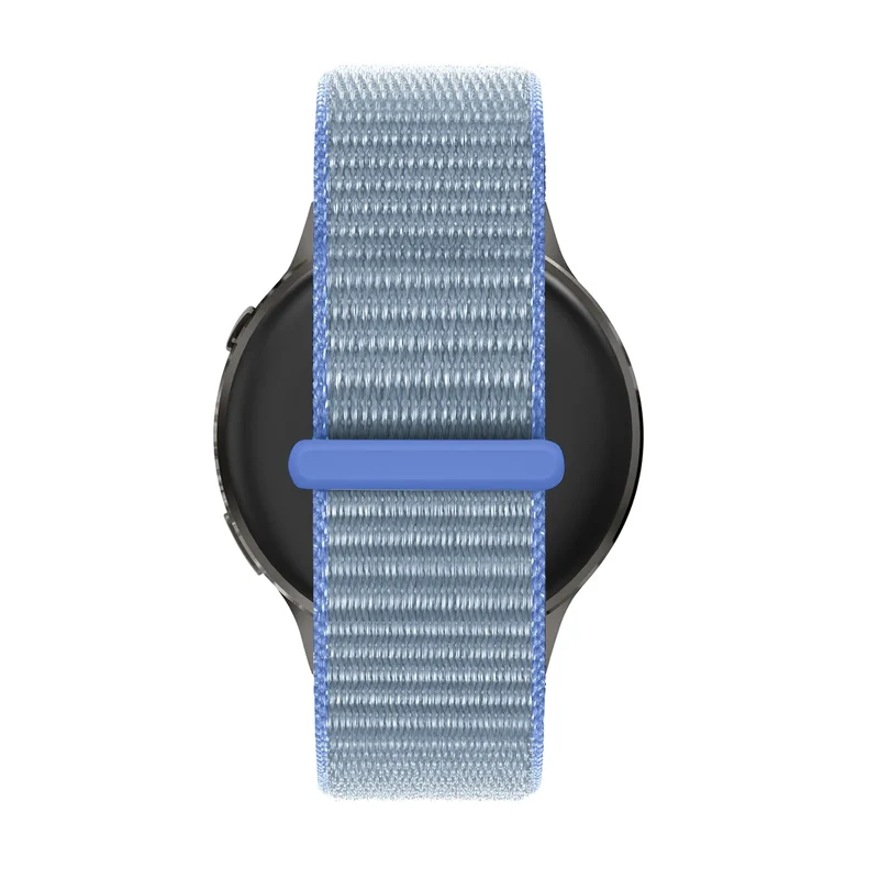 Bandz Garmin Forerunner 170 Nylon Loop Armband (Hellblau)
