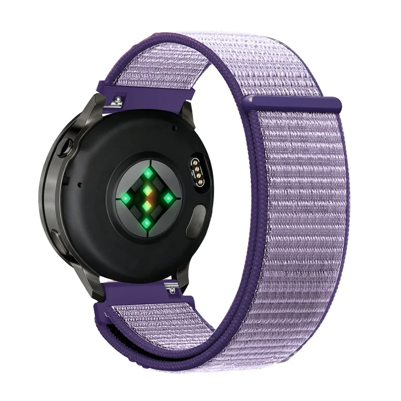 Bandz Garmin Forerunner 170 Nylon Loop Armband (Blau)
