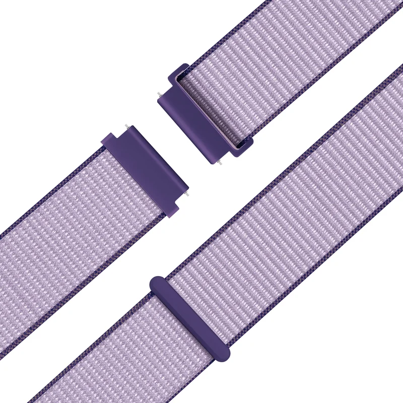 Bandz Garmin Forerunner 170 Nylon Loop Armband (Blau)