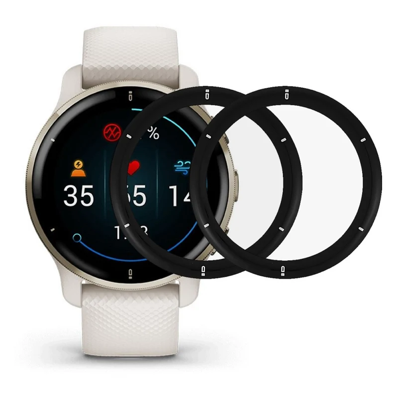 2stück Garmin Venu 2 Plastik Displayschutz