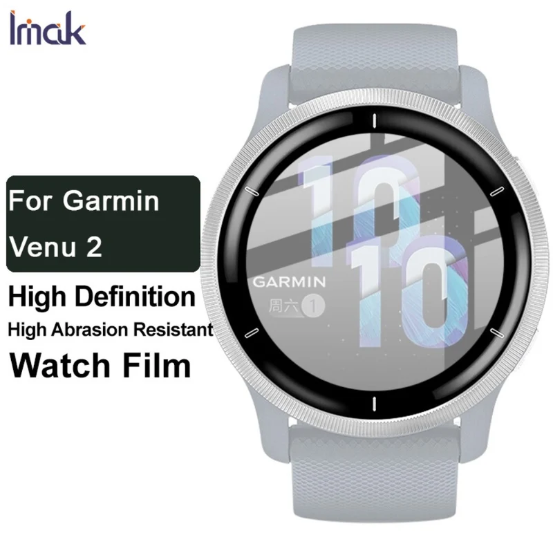 Garmin Venu 2 Plastik HD Displayschutz
