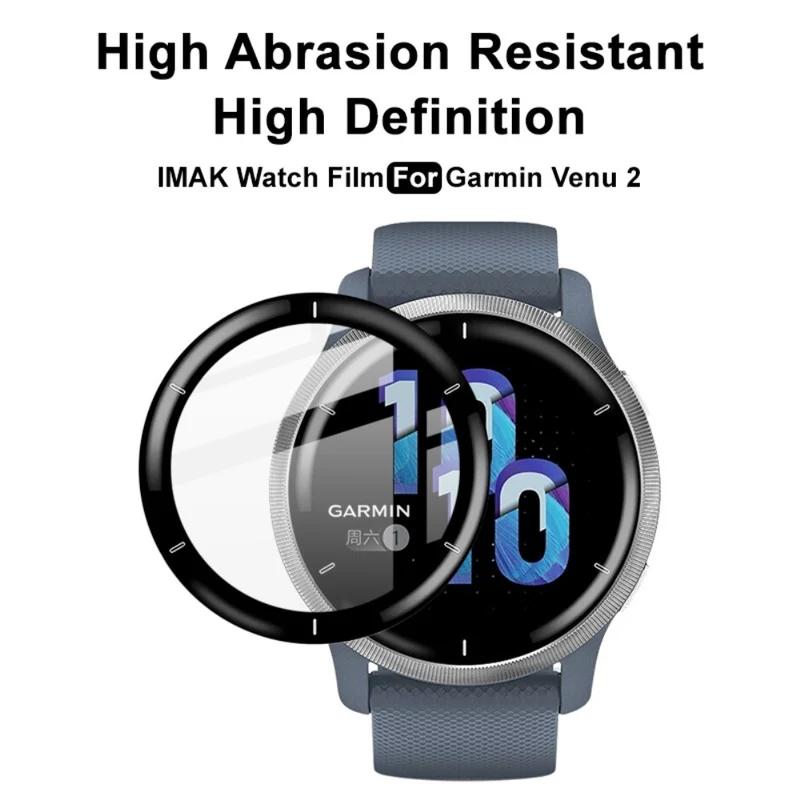 Garmin Venu 2 Plastik HD Displayschutz