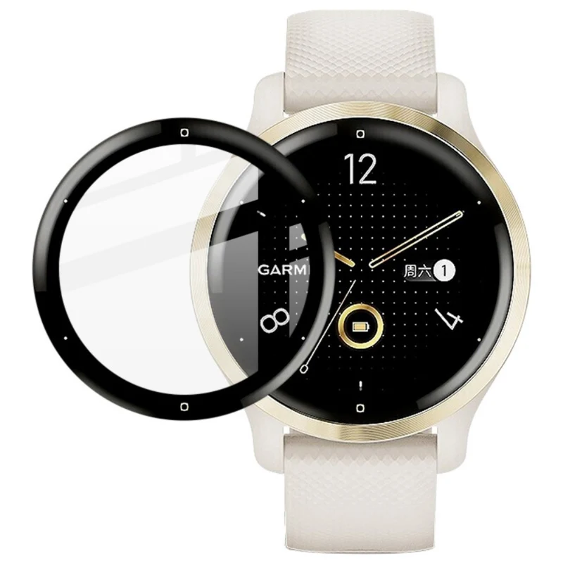 Garmin Venu 2S Plastik Displayschutz
