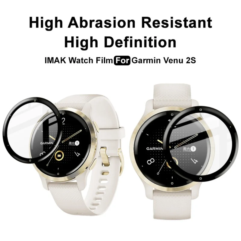Garmin Venu 2S Plastik Displayschutz